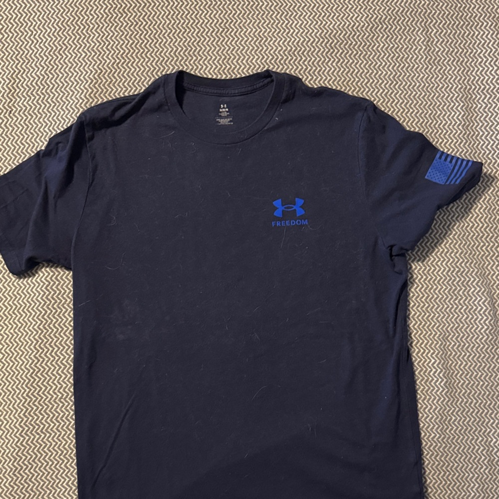 Under Armour Men's Dark Blue Short Sleeve Tee